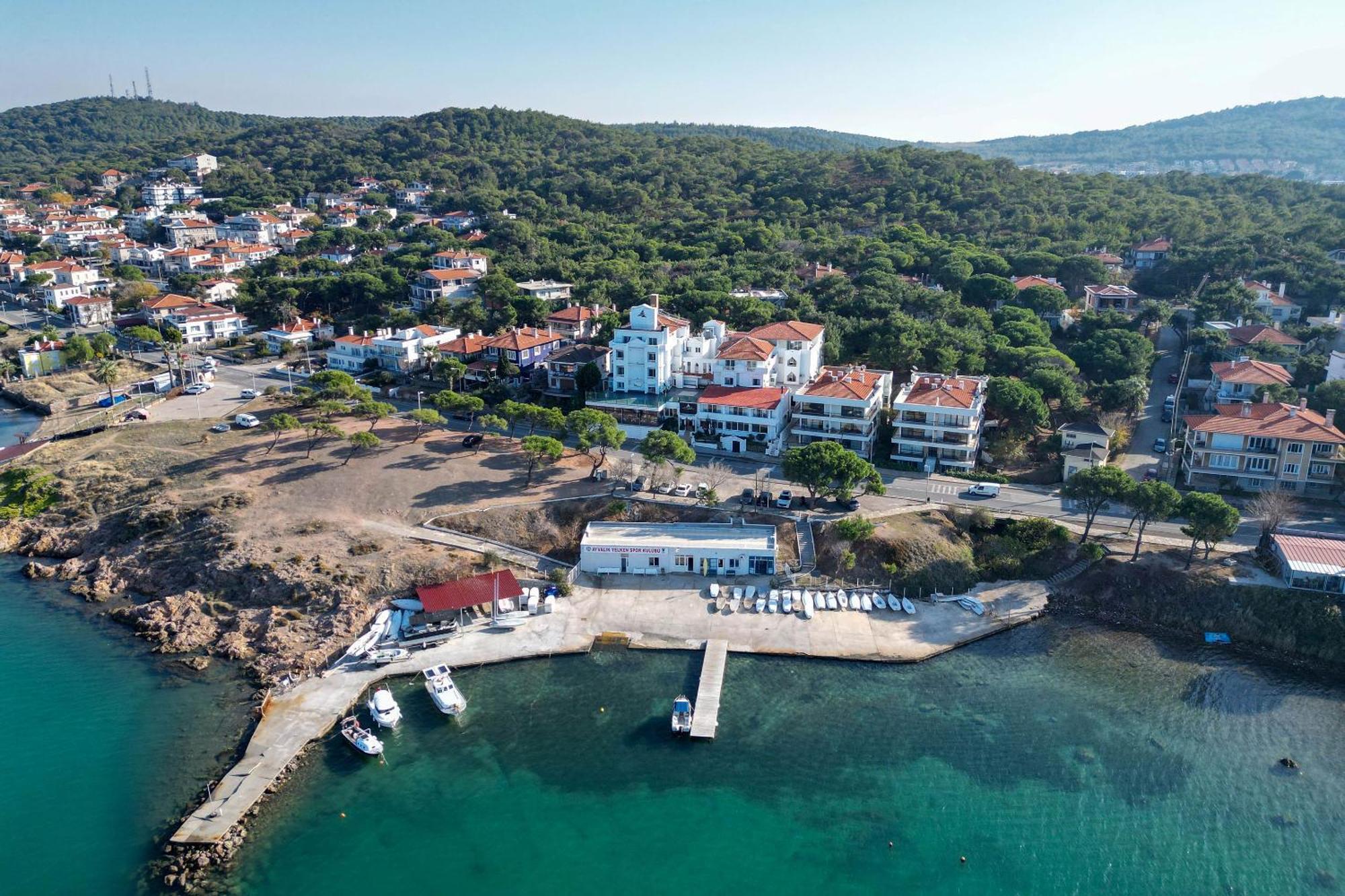 Camlik 87 Hotel Ayvalı מראה חיצוני תמונה